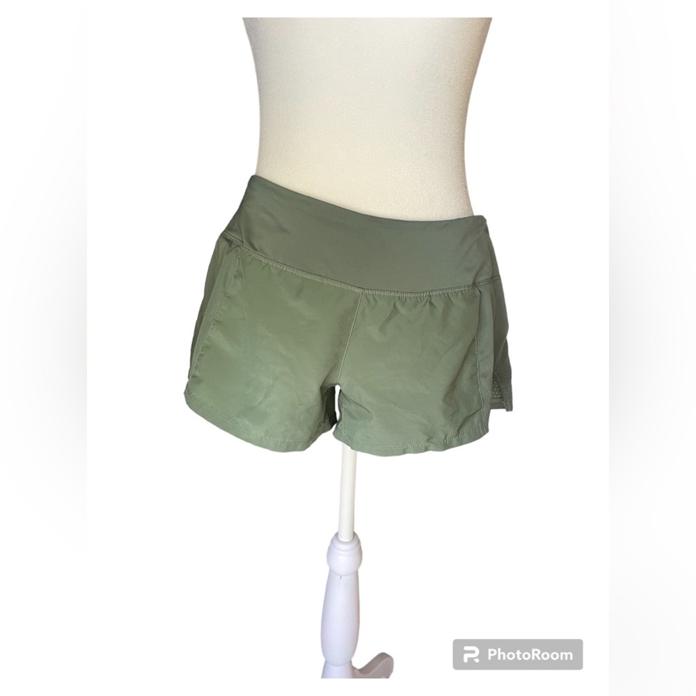 Green Nike Running Shorts